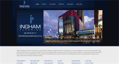 Desktop Screenshot of inghamplanning.com.au